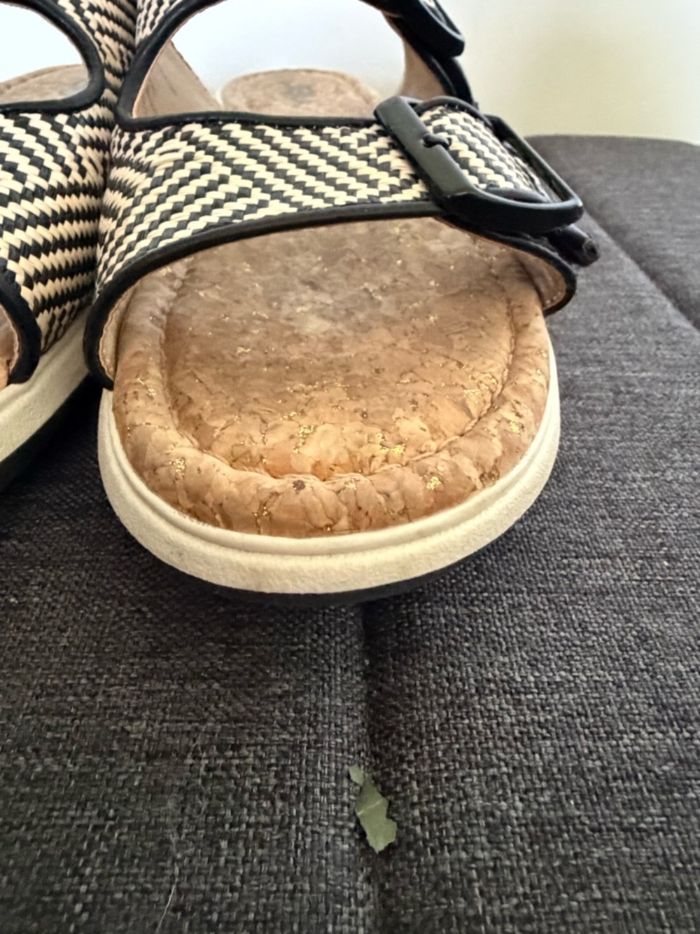 JBU by Jambu Womens Kona Raffia Weave Slip On Comfort Sandals-Sz-8 - Picture 5 of 16